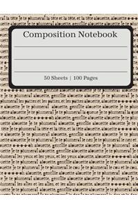 Composition Notebook