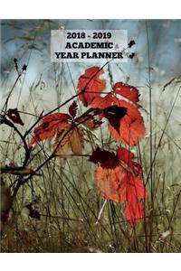 Autumn Colours Academic Year Planner 2018 - 2019