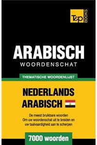 Thematische woordenschat Nederlands - Egyptisch-Arabisch - 7000 woorden