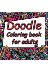 Doodle Coloring Book for Adults