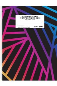 College Ruled Composition Book