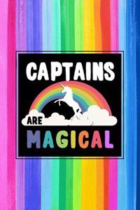 Captains Are Magical Journal Notebook