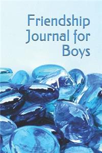 Friendship Journal for Boys