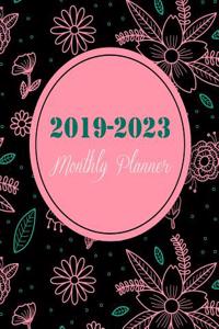 2019-2023 Monthly Planner
