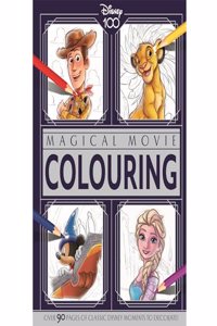 Disney: 100 Years of Disney | Disney 100 Years of Wonder | D100 Colouring Books | Disney mixed colouring book
