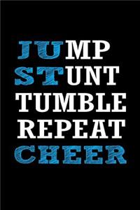 Jump, Stunt, Tumble, Repeat, Cheer