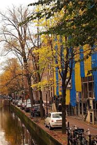 Beautiful European Canal in Autumn