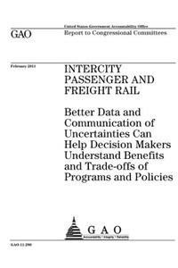 Intercity passenger and freight rail