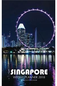 Singapore Weekly Planner 2018