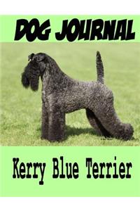 Dog Journal Kerry Blue Terrier