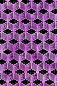 Bullet Journal Notebook Cubes Pattern 8