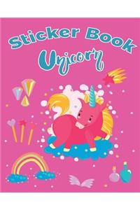 Sticker Book Unicorn