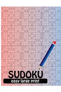 Sudoku Easy Large Print