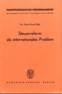 Steuerreform ALS Internationales Problem