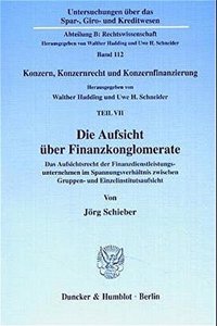 Die Aufsicht Uber Finanzkonglomerate