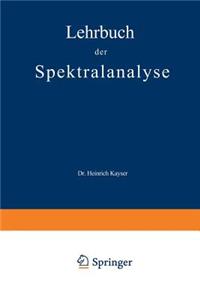 Lehrbuch Der Spektralanalyse