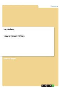 Investment Ethics