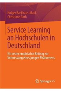 Service Learning an Hochschulen in Deutschland