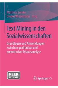 Text Mining in Den Sozialwissenschaften