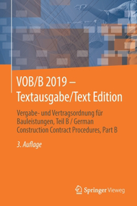Vob/B 2019 - Textausgabe/Text Edition