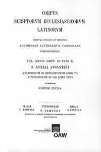 Augustinus. Quaestinones in Heptateuchum, Adnotationes in Iob