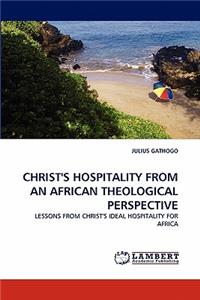 Christ's Hospitality from an African Theological Perspective