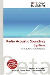 Radio Acoustic Sounding System