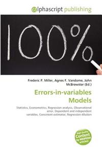 Errors-In-Variables Models