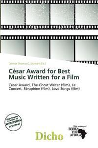 C Sar Award for Best Music Written for a Film