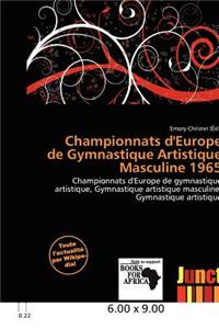 Championnats D'Europe de Gymnastique Artistique Masculine 1965