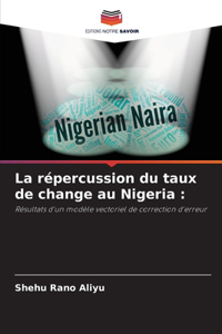 répercussion du taux de change au Nigeria