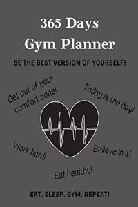 365 Days Gym Planner