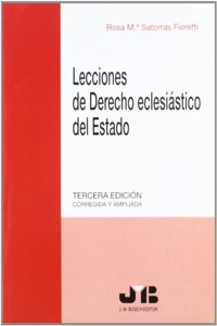 Lecciones de Derecho eclesiastico del Estado. (Spanish Edition)