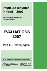 Pesticide Residues in Food