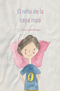 niño de la capa rosa