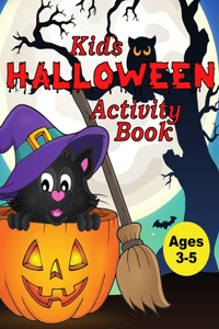 Kid's Halloween Activity Book