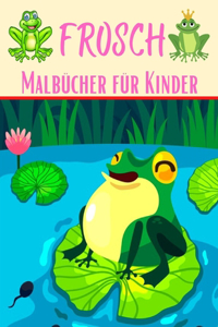 Frosch Malbücher für Kinder