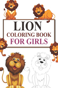 Lion Coloring Book For Girls