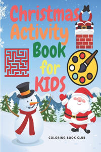 Christmas Activity Book for Kids