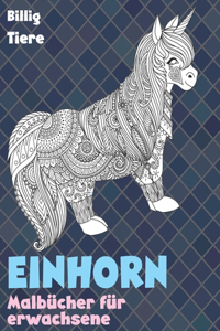 Malbücher für Erwachsene - Billig - Tiere - Einhorn