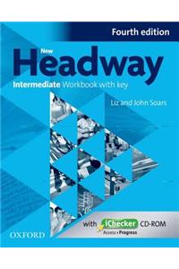 New Headway: Intermediate B1: Workbook + iChecker with Key