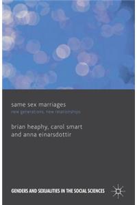Same Sex Marriages