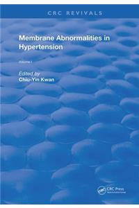 Membrane Abnormalities In Hypertension