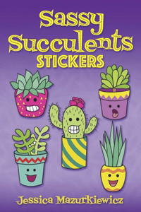 Sassy Succulents Stickers