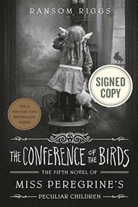 Conference of the Birds 9-copy SIGNED Floor Display w/ Riser