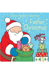 Father Christmas Sparkly Touchy-Feely