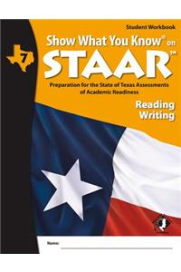 Swyk on Staar Reading/Writing Gr 7, Student Workbook
