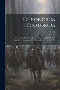 Chronicum Scotorum