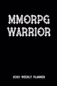 MMORPG Warrior 2020 Weekly Planner