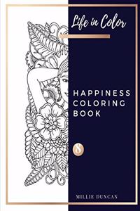 HAPPINESS COLORING BOOK (Book 8)